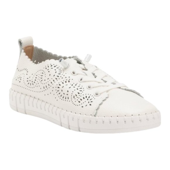 YOKONO Shoes - YOKONO Made In Spain Leather Perforated Sneakers size various color white